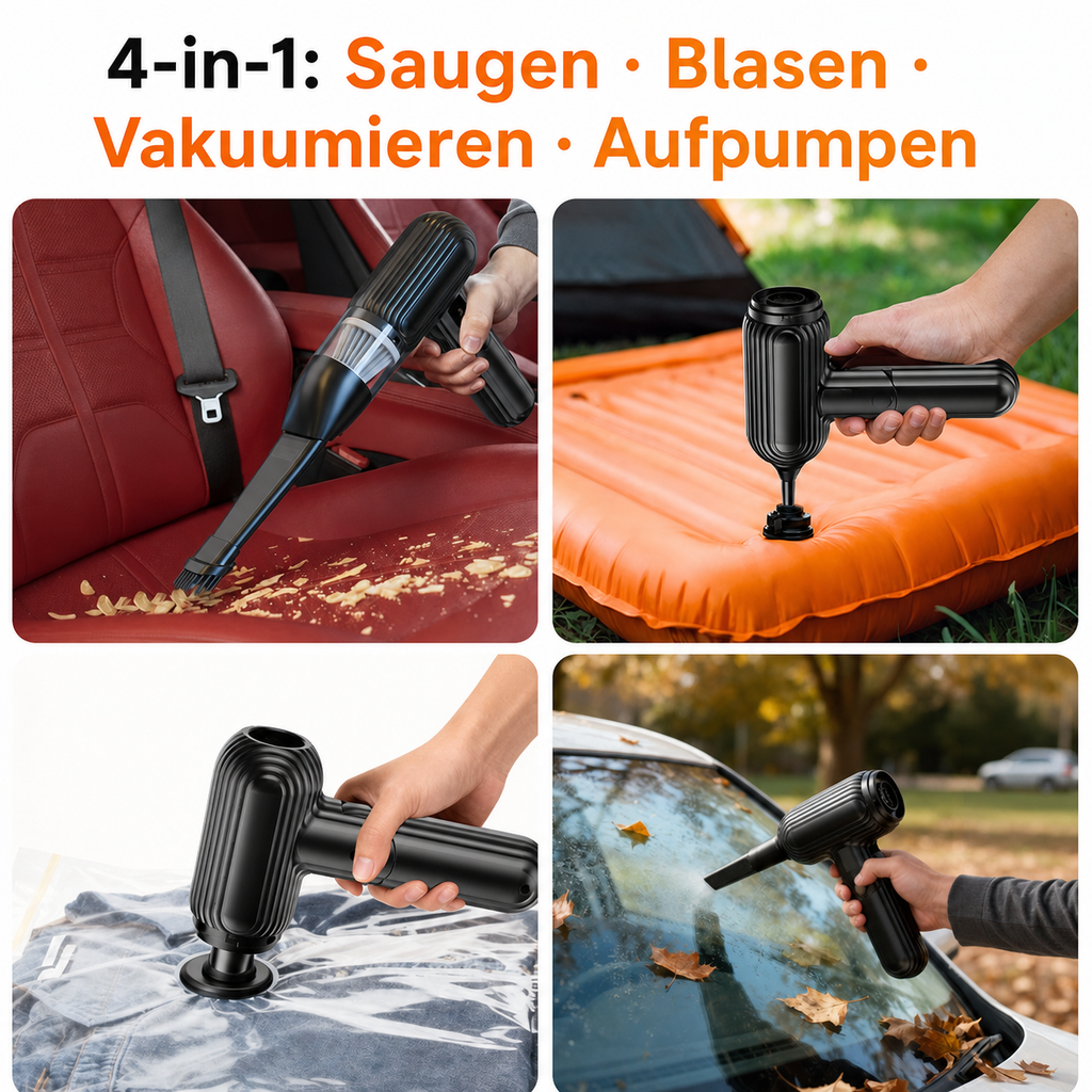 Reinigung des Autostaubsaugers